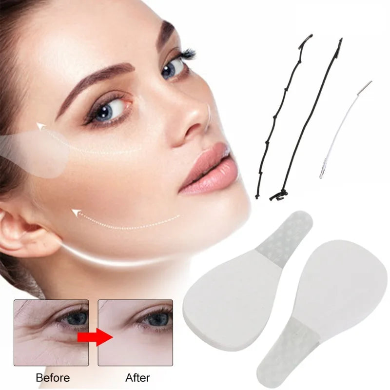 Invisible Facial Lifting Stickers For Lines And Sagging Skin