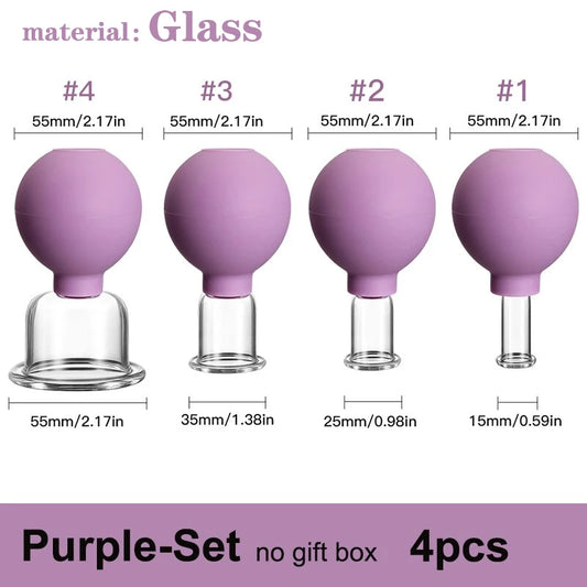 Mokarle Rubber Cupping Face Massager Vacuum Eye Lifting Tool