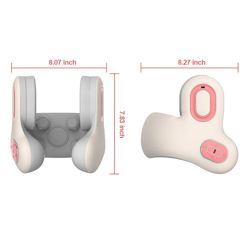 Wireless Neck Massager With Bluetooth Music And Sleep Therapy
