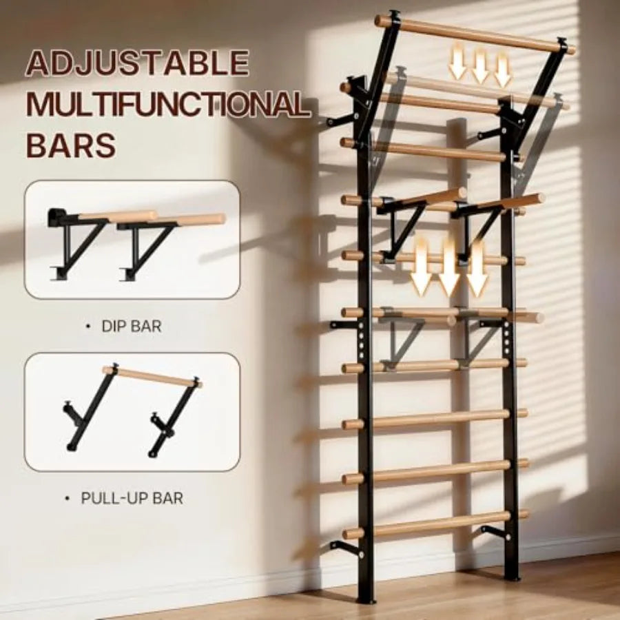 YAO HUI HUANG Swedish Ladder Stall Bar For Core Strength Training
