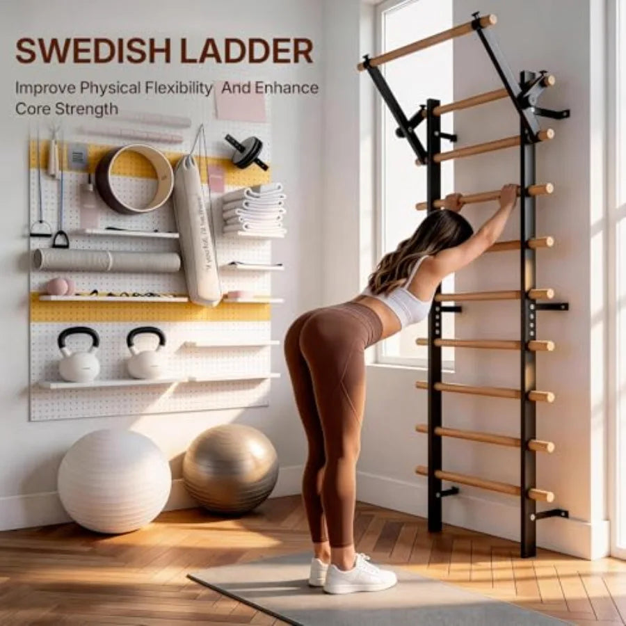 YAO HUI HUANG Swedish Ladder Stall Bar For Core Strength Training