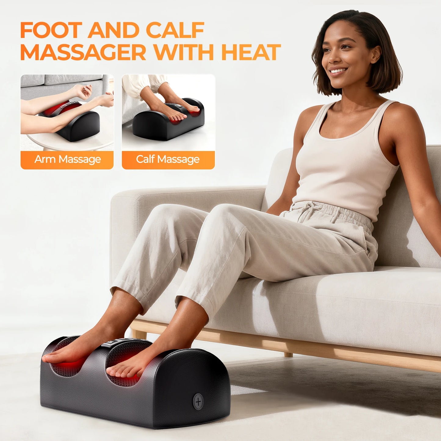 HOMEMASSA Shiatsu Full Body Massage Mat With Heat And Motors