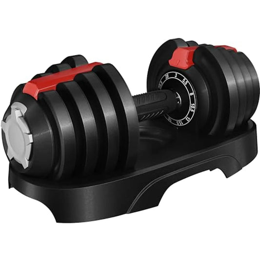 Adjustable Dumbbell Set With Anti Slip Handle For Home Gym