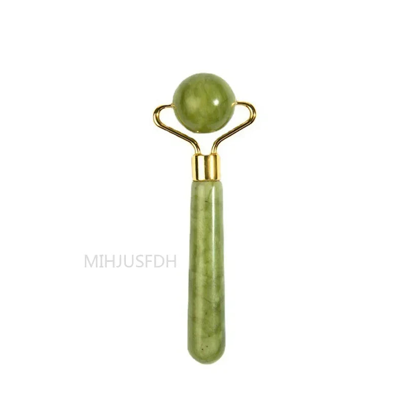 MIHJUSFDH Jade Roller Massager For Face Body Back Foot Massage