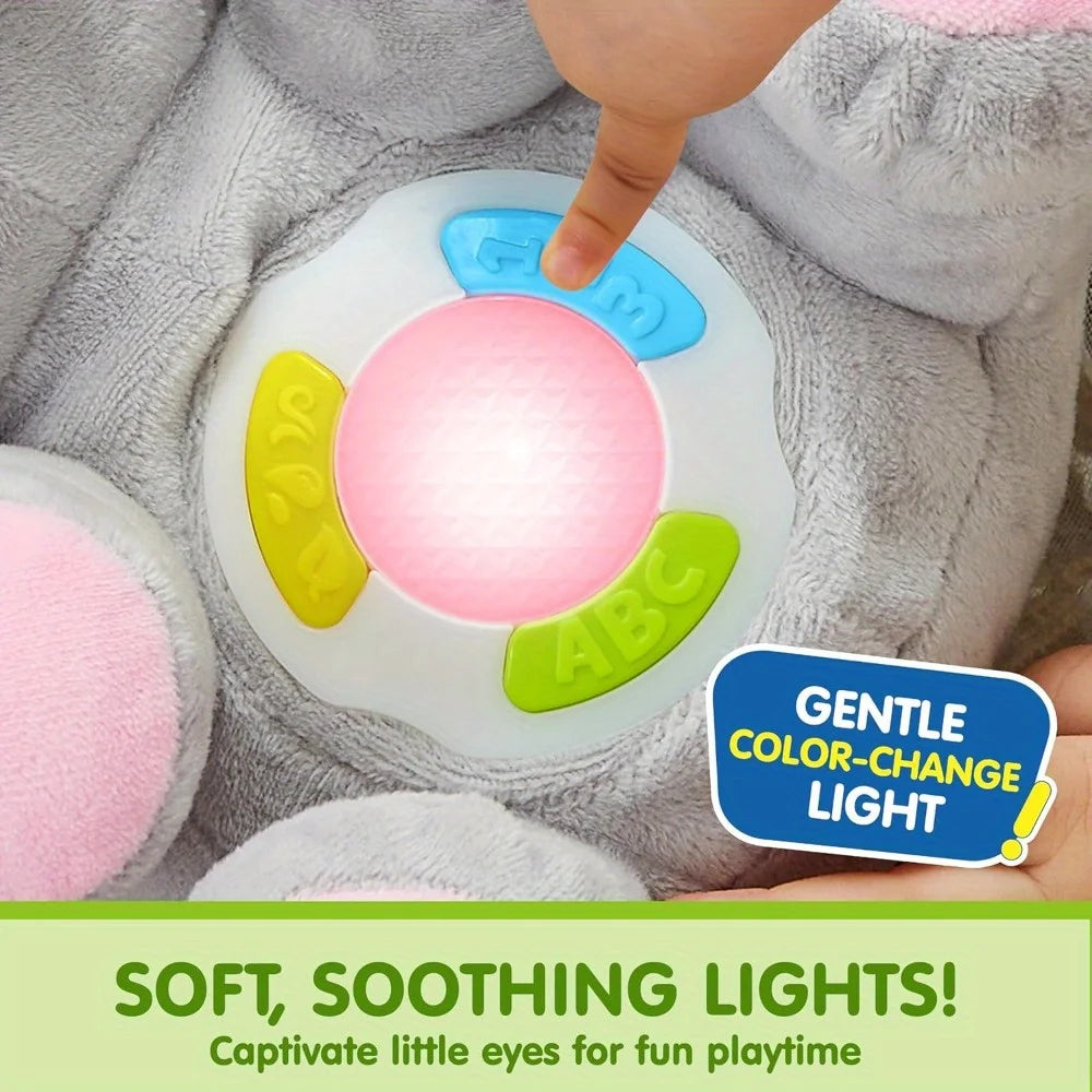 Joyfy Kids Musical Elephant Plush Toy With Music And Lights
