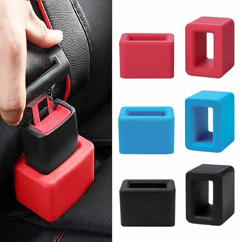 Car Seat Belt Silicone Buckle Cover Protector Guard Holder