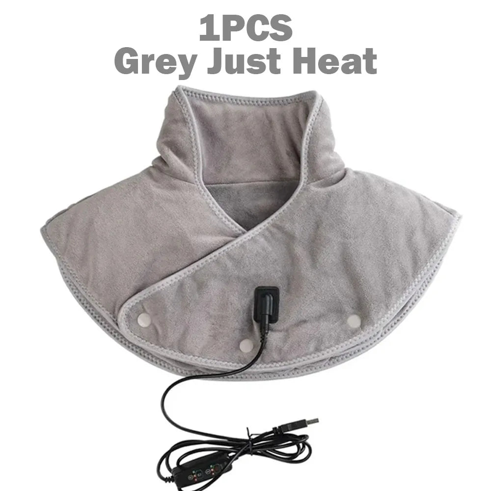 Neck Massager Brace With Electric Heating And Three Temperature Levels