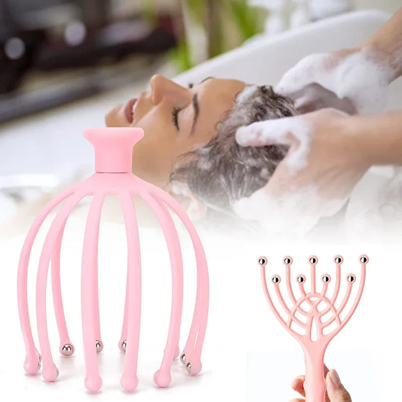 YOSYO Head Massager Scalp Roller For Hair Care And Relaxation