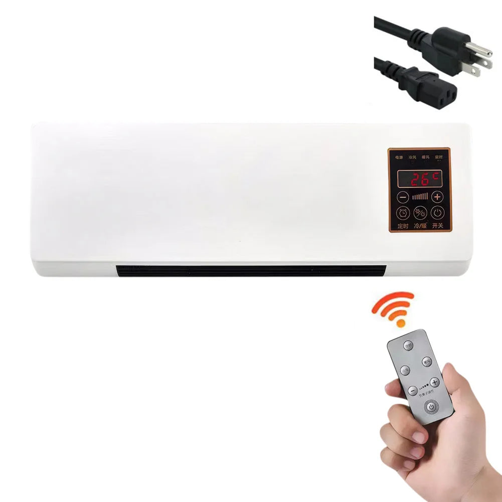 APWIKOGER Wall Mounted Portable Air Conditioner With Remote