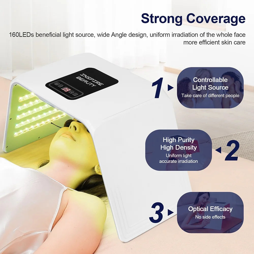 Foreverlily 7 Colors LED Photon Machine With Nano Spray Skin