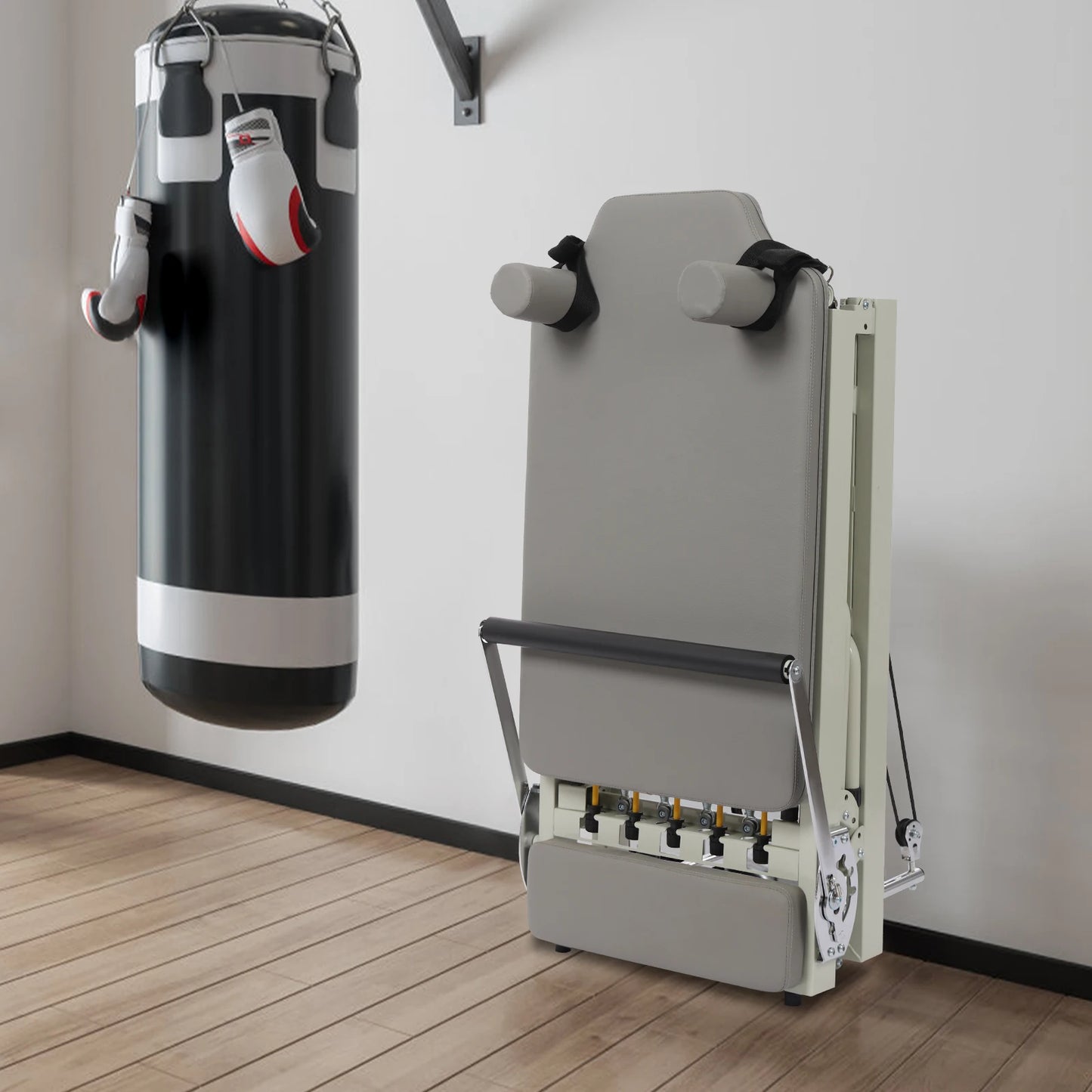 Foldable Pilates Reformer Machine For Multifunctional Yoga Fitness Equipment