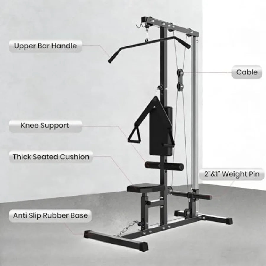 XMSJ High-Low Pulley Cable Machine For Home Gym Performance