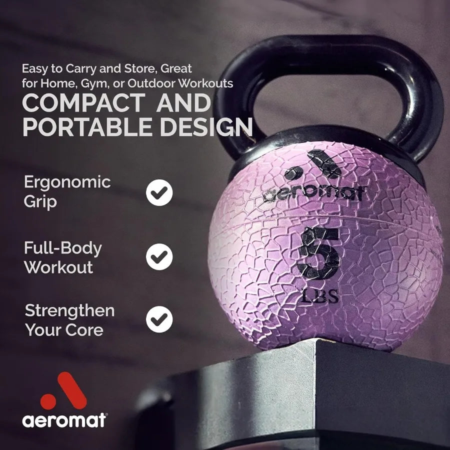 LISM Elite Mini Kettlebell With Anti Slip Grip Strength Training