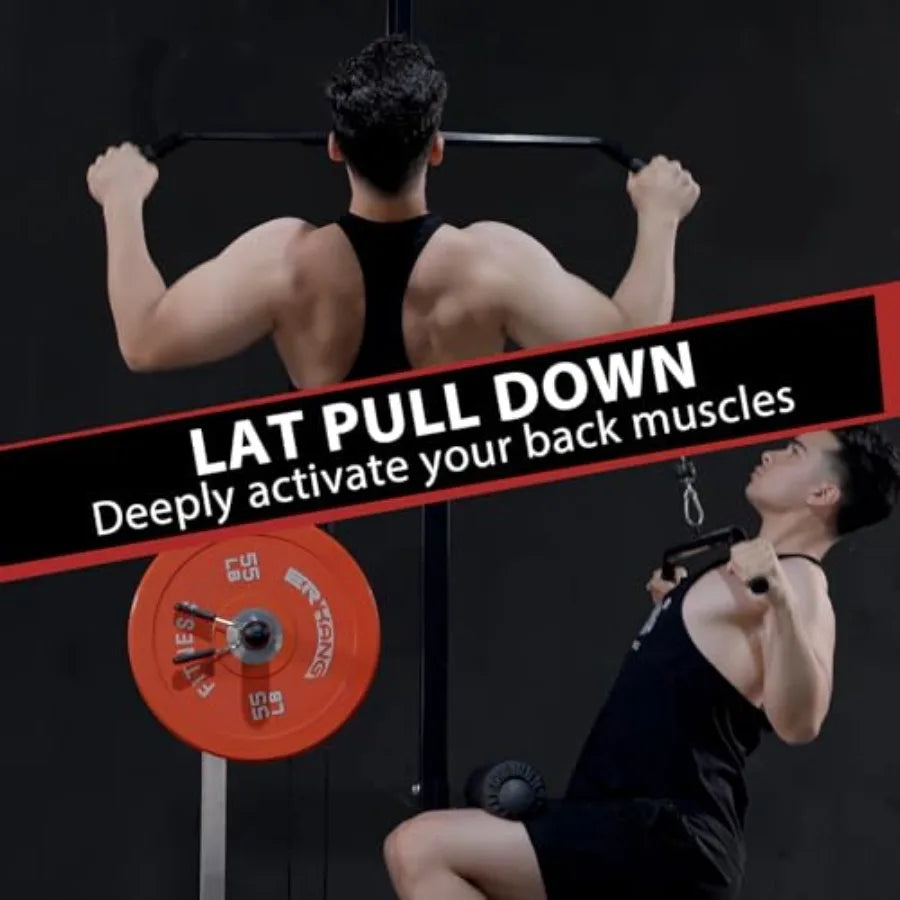 XMSJ LAT Pulldown Machine With Leg Hold Down Attachment