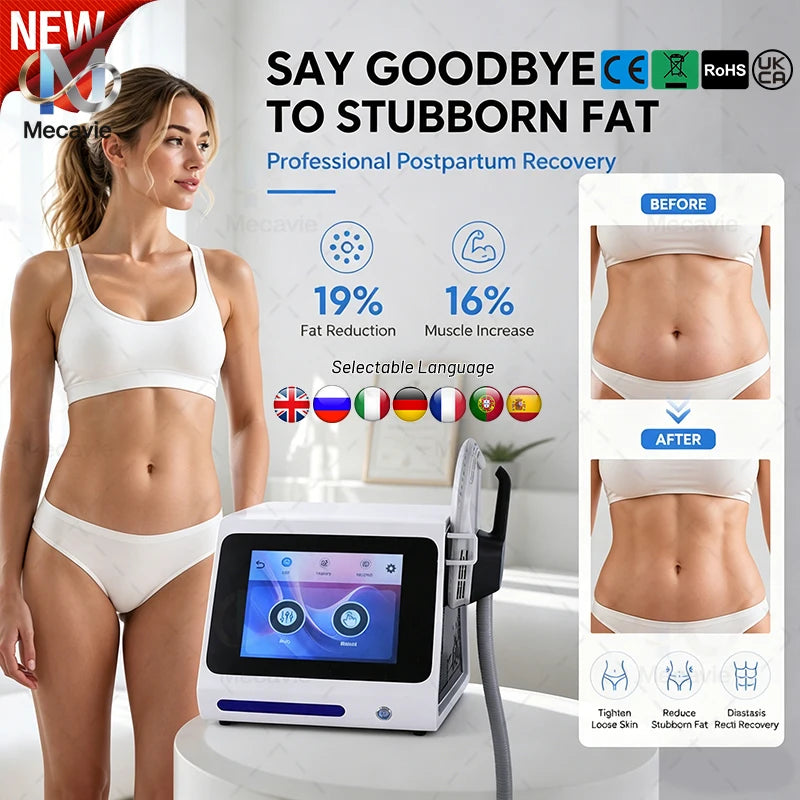 Emsnova EMS Body Sculpting Machine With RF Fat Removal