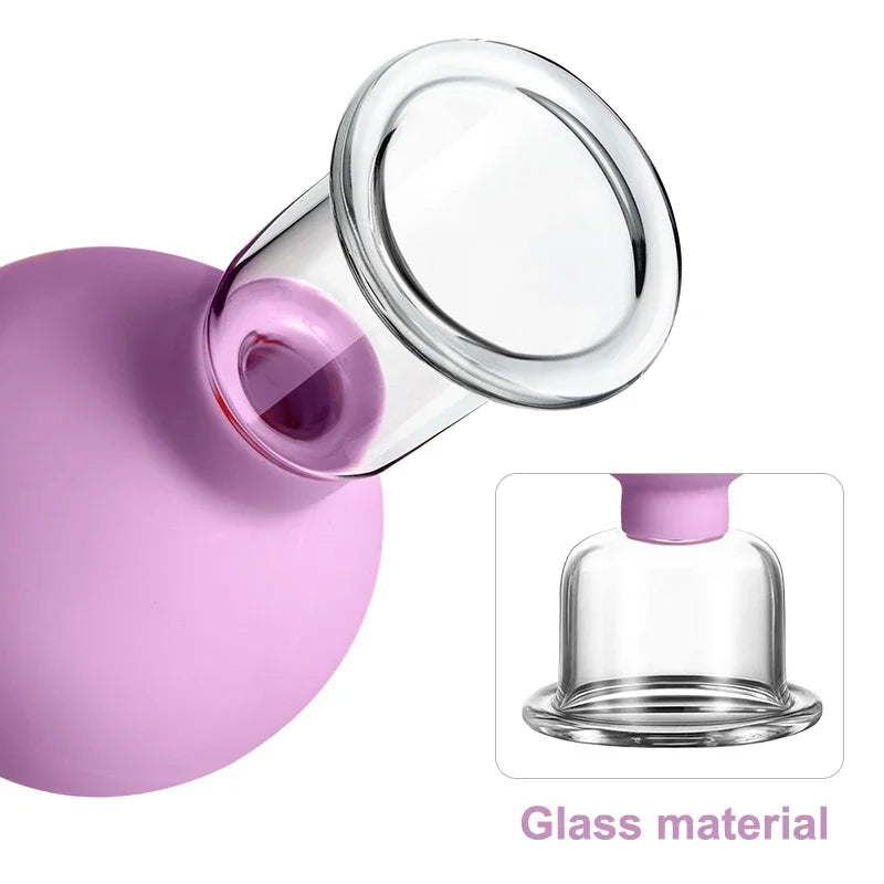 Mokarle Rubber Cupping Face Massager Vacuum Eye Lifting Tool