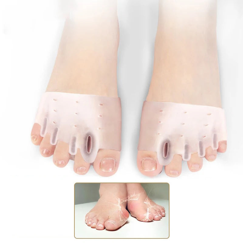 Silicone Toe Separator and Spacer for Foot Pain Relief and Alignment