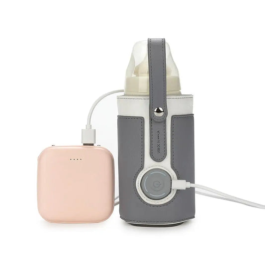 Portable Baby Bottle Warmer With 3 Adjustable Temperature Settings