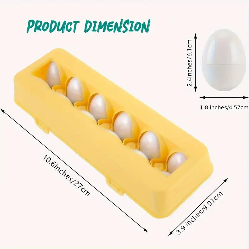 Colorful Egg Shaped Puzzle Toys For Color And Shape Matching Early Learning