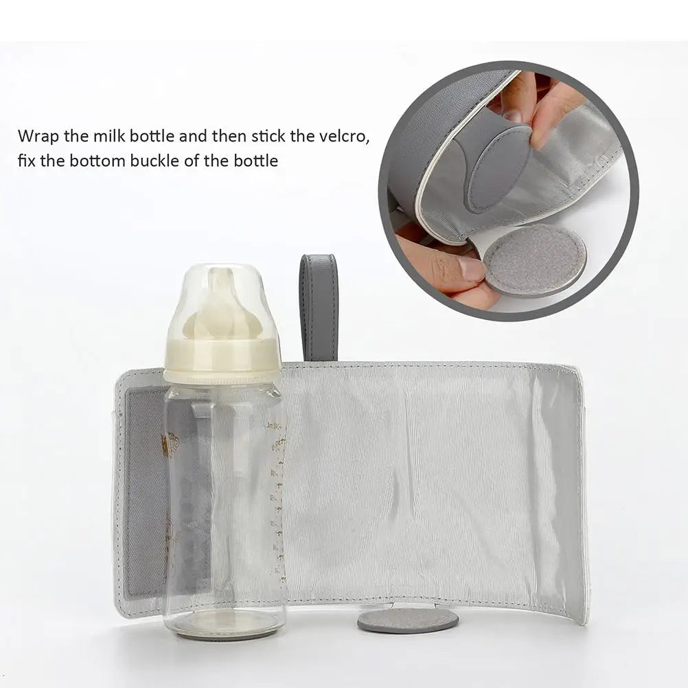 Portable Baby Bottle Warmer With 3 Adjustable Temperature Settings