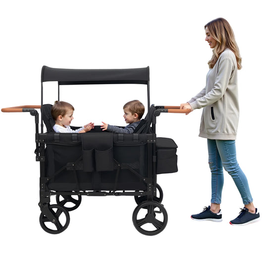 Baby Wagon Stroller With Lockable Wheels For Beach