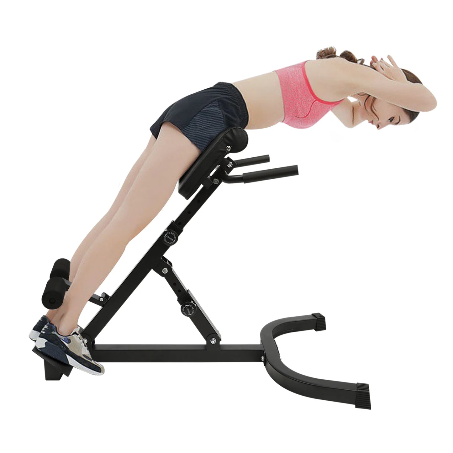 Roman Chair Hyperextension Back Extension Bench Adjustable