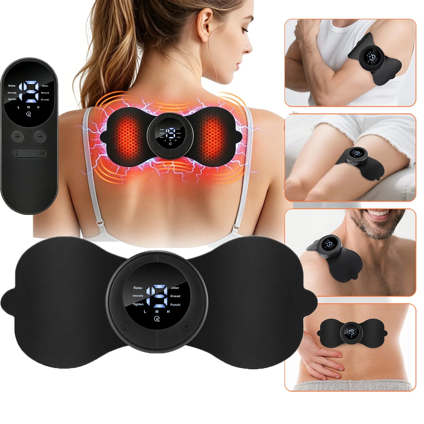 Hailicare Electric Neck Massager EMS Muscle Stimulator