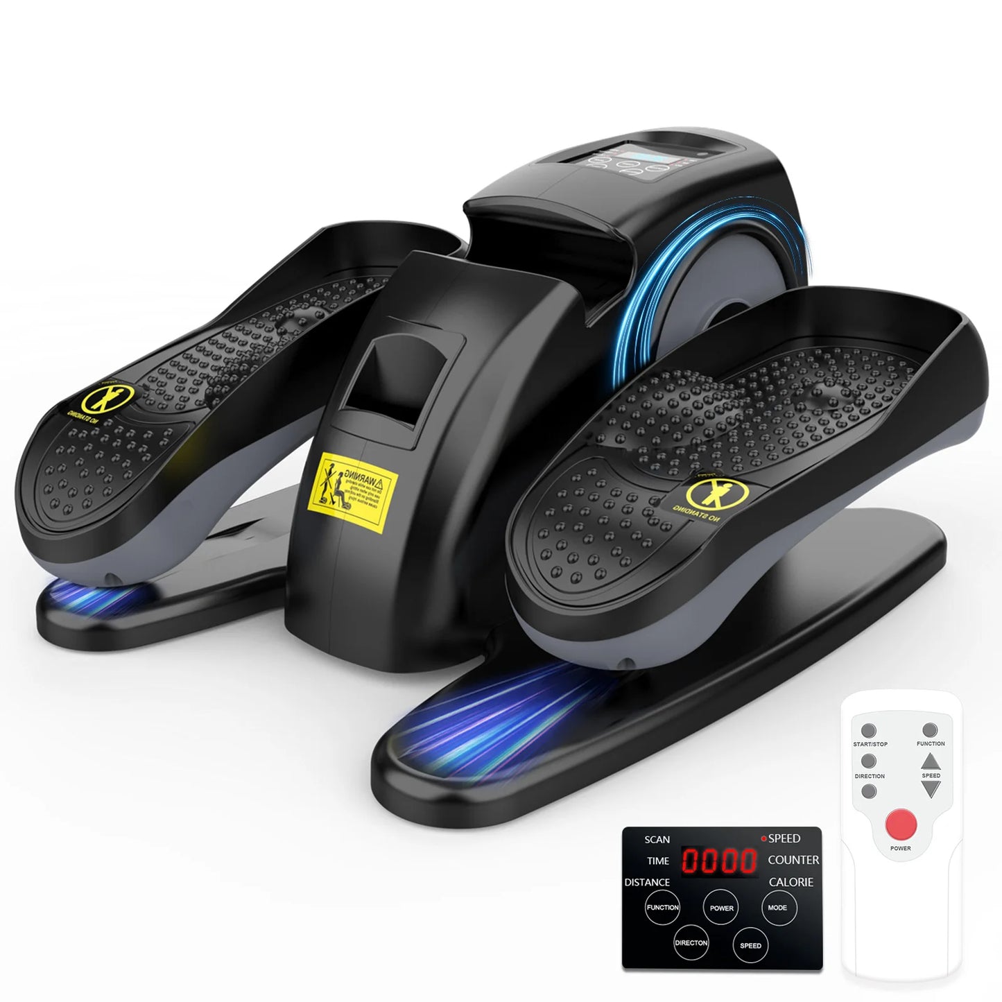 NONE Under Desk Elliptical Pedal Exerciser With Remote Control