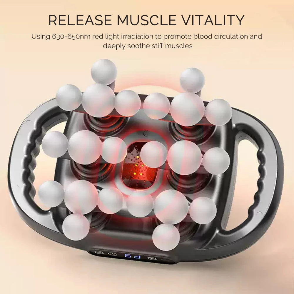 Foreverlily 22-Head Fascia Massage Gun High-Frequency Body Massager