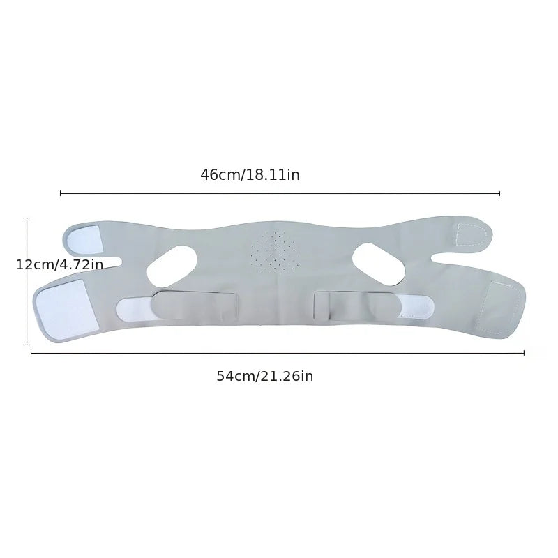 Graphene V-Shape Face Lift Band Adjustable Chin Reducer