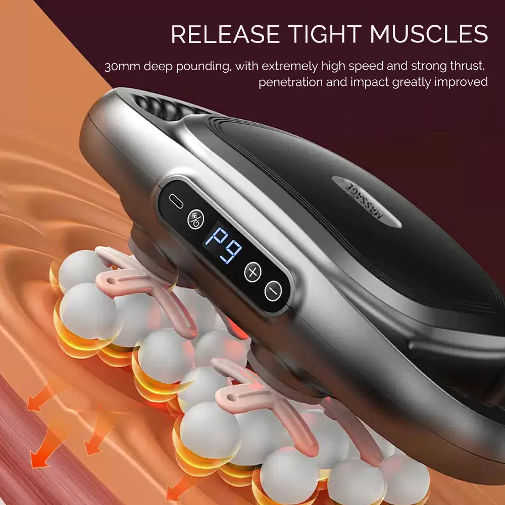 Foreverlily 22-Head Fascia Massage Gun High-Frequency Body Massager