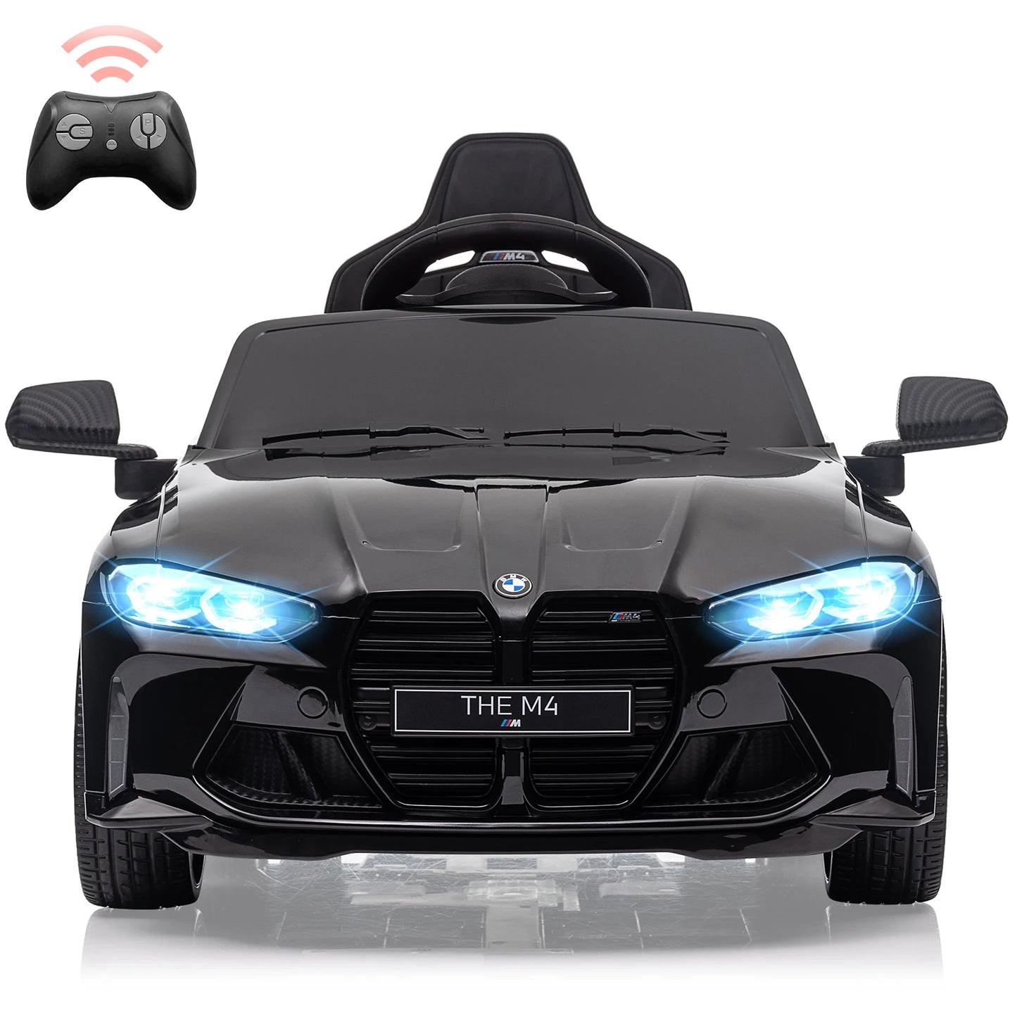 HiMISS Toddler Electric Ride On Car With Remote And Bluetooth