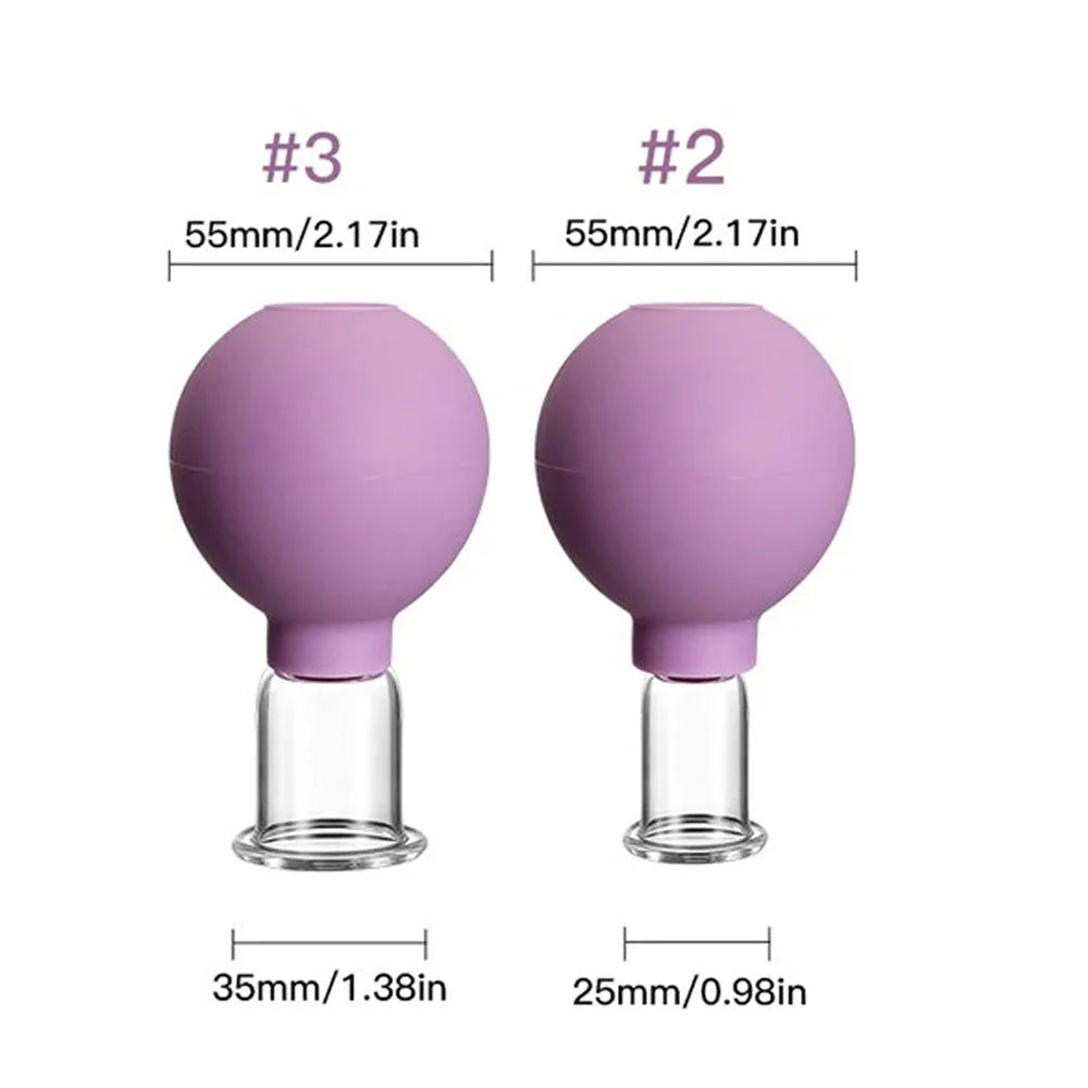 Mokarle Rubber Cupping Face Massager Vacuum Eye Lifting Tool