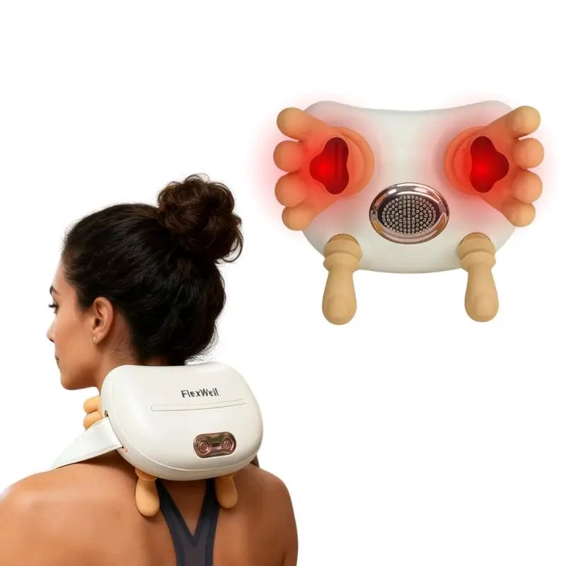 Shoulder And Neck Massager With Heat And Deep Tissue Relief
