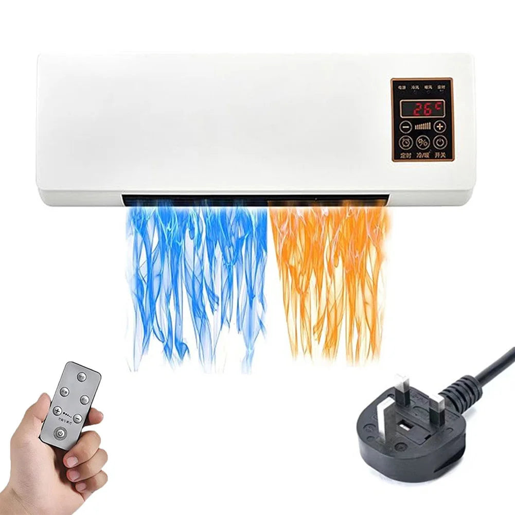 APWIKOGER Wall Mounted Portable Air Conditioner With Remote