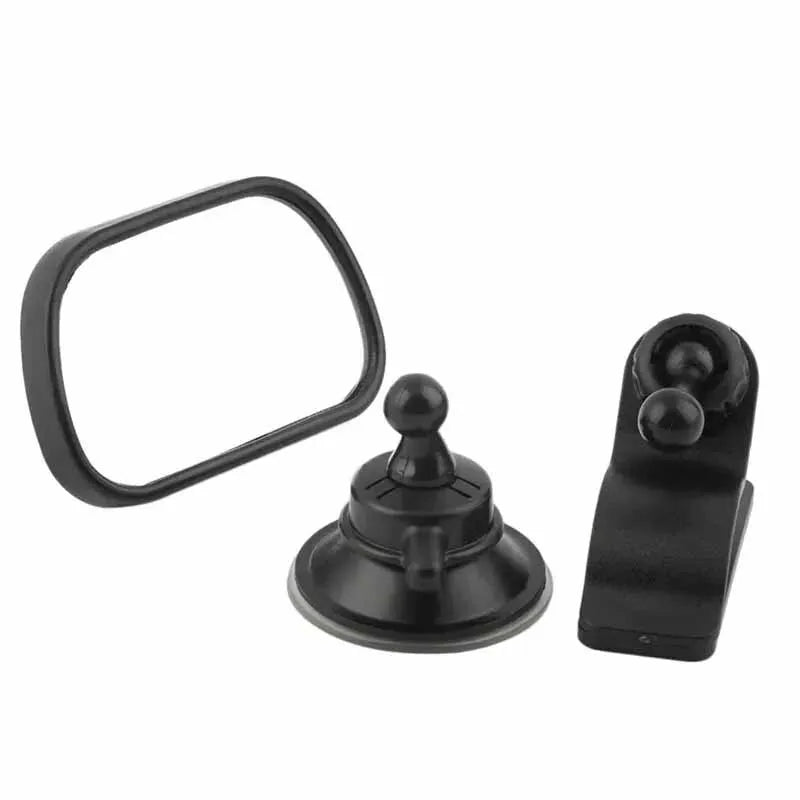 Car Interior Baby Mirror 360 Degrees Rotatable Windshield Suction Clip