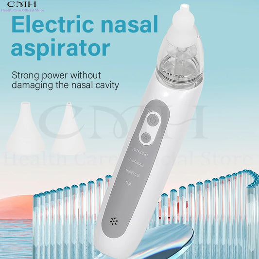 CMH Electric Baby Nasal Aspirator With 3 Suction Modes