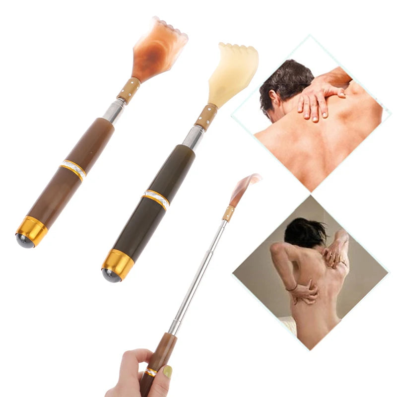 Jetting Extendable Magnetic Back Scratcher Telescopic Massager