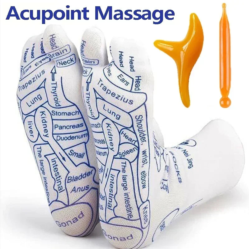 Acupressure Foot Massage Socks For Relieving Tired Feet