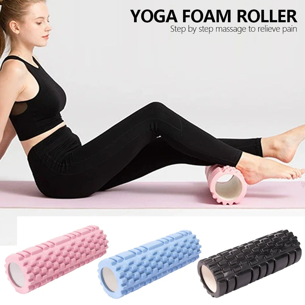 Yoga Foam Roller Massager Block For Deep Tissue Muscle Recovery