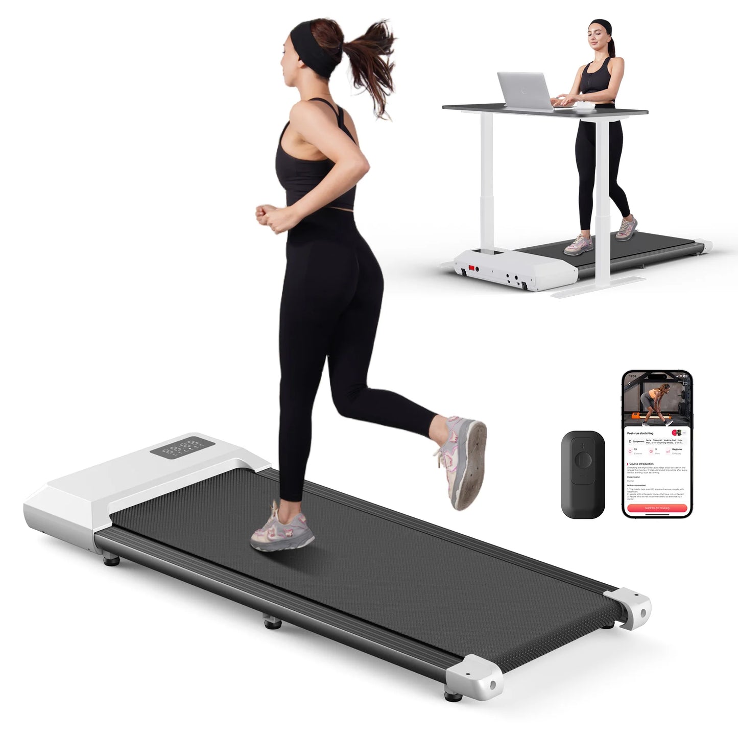 Superun 2.5 HP Treadmill For Home Walking Running Fitness