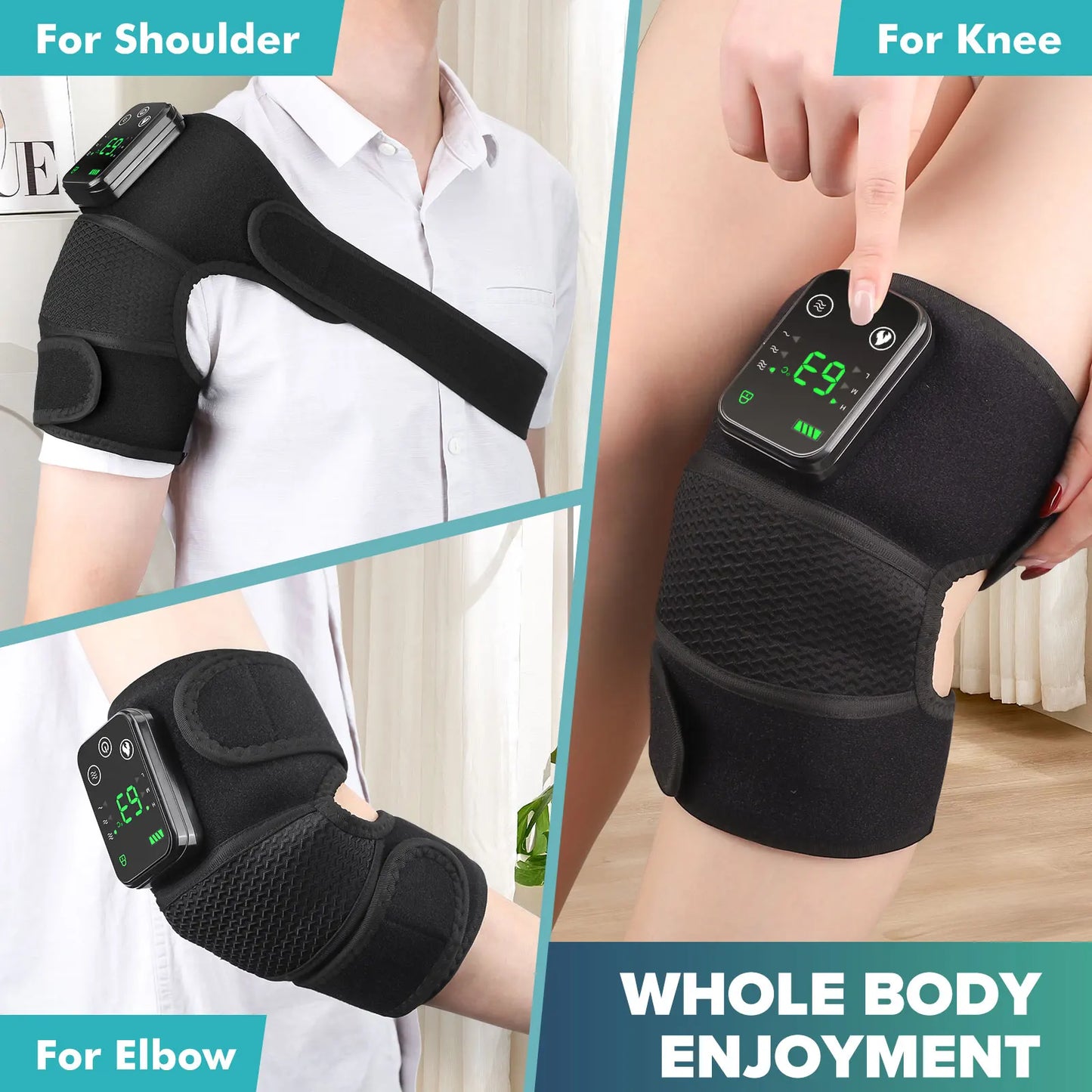 Intelligent Electric Heating Knee Protection Massage Warm Compress Device