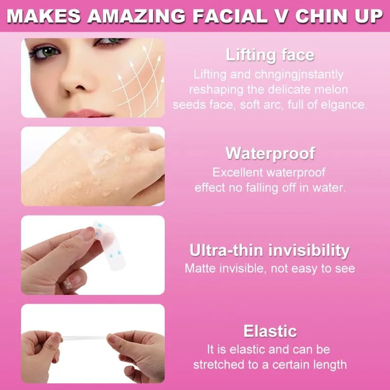 Invisible Facial Lifting Stickers For Lines And Sagging Skin
