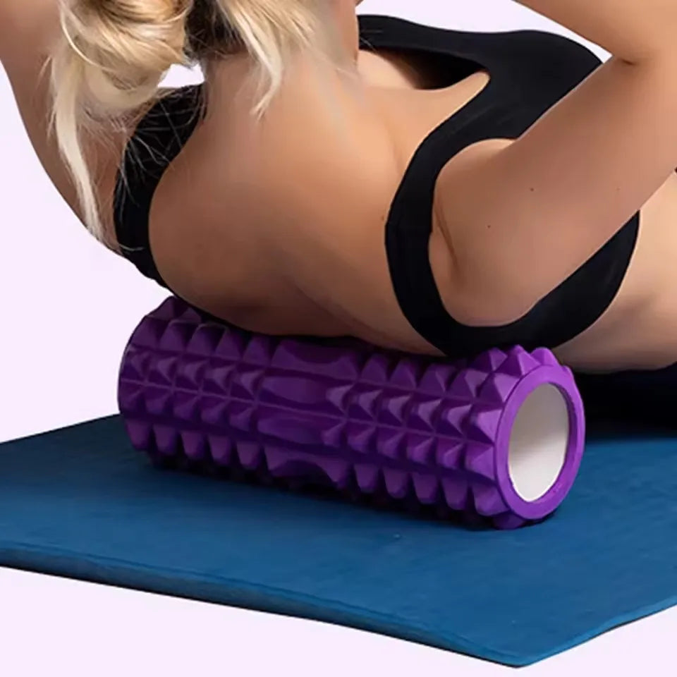 Yoga Foam Roller Massager Block For Deep Tissue Muscle Recovery