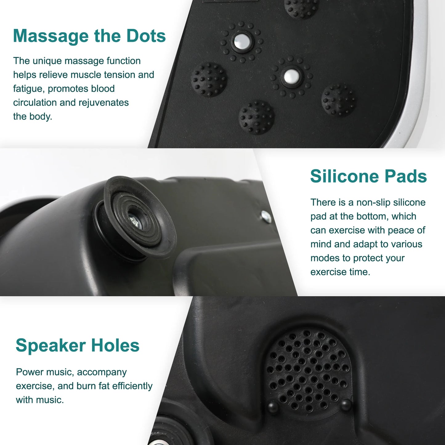 Vibration Plate Exercise Machine for Full Body Fat Burning