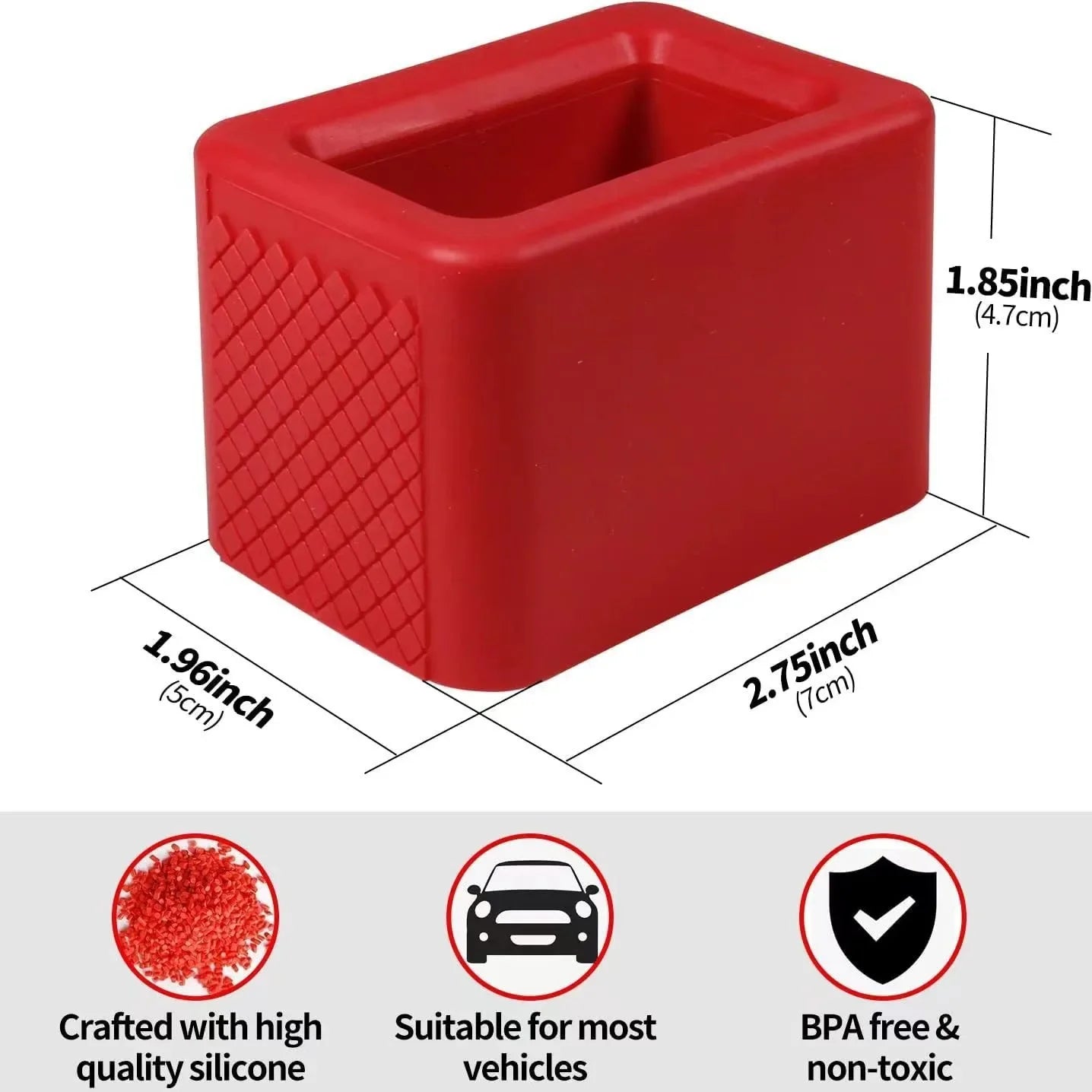 Car Seat Belt Silicone Buckle Cover Protector Guard Holder