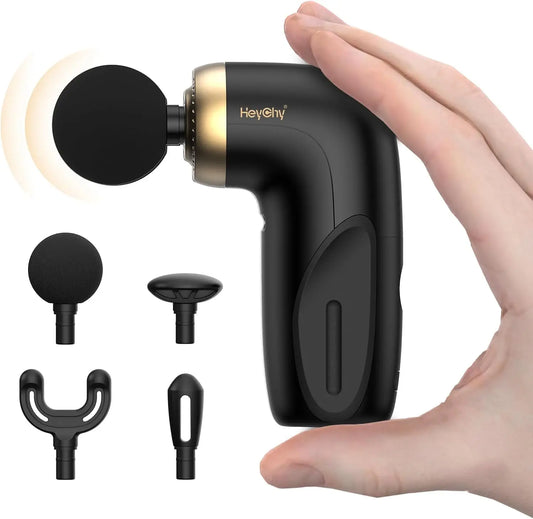 Super Mini Massage Gun, Percussion Deep Tissue Muscle Massager, Portable Handheld for Travel, Office, Home, Athletes