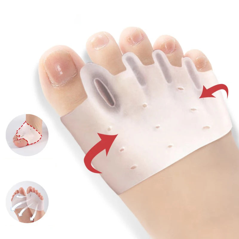 Silicone Toe Separator and Spacer for Foot Pain Relief and Alignment