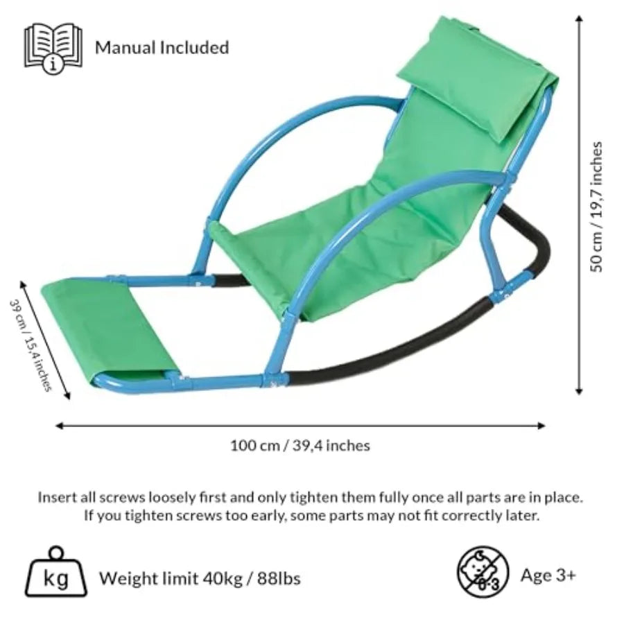 YAO HUI HUANG Sensory Rocking Chair for Autism Therapy