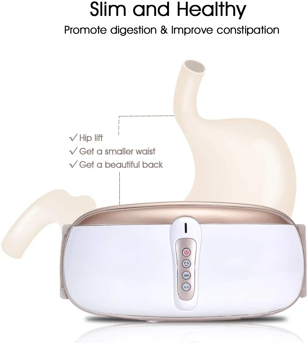 Slimming Belt Massage Machine Belly Fat Burner For Abdomen Waist